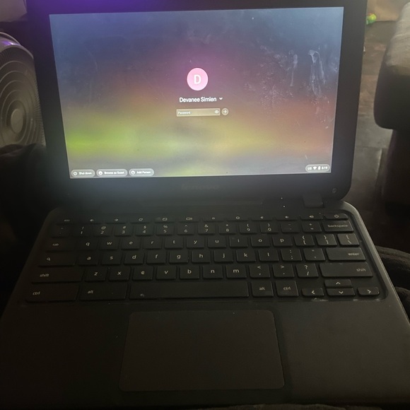 A laptop